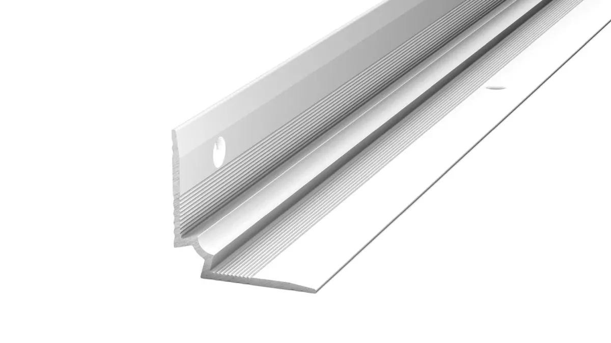 Stair nosings - inner angle for coverings up to 5mm, silver - 2.40m