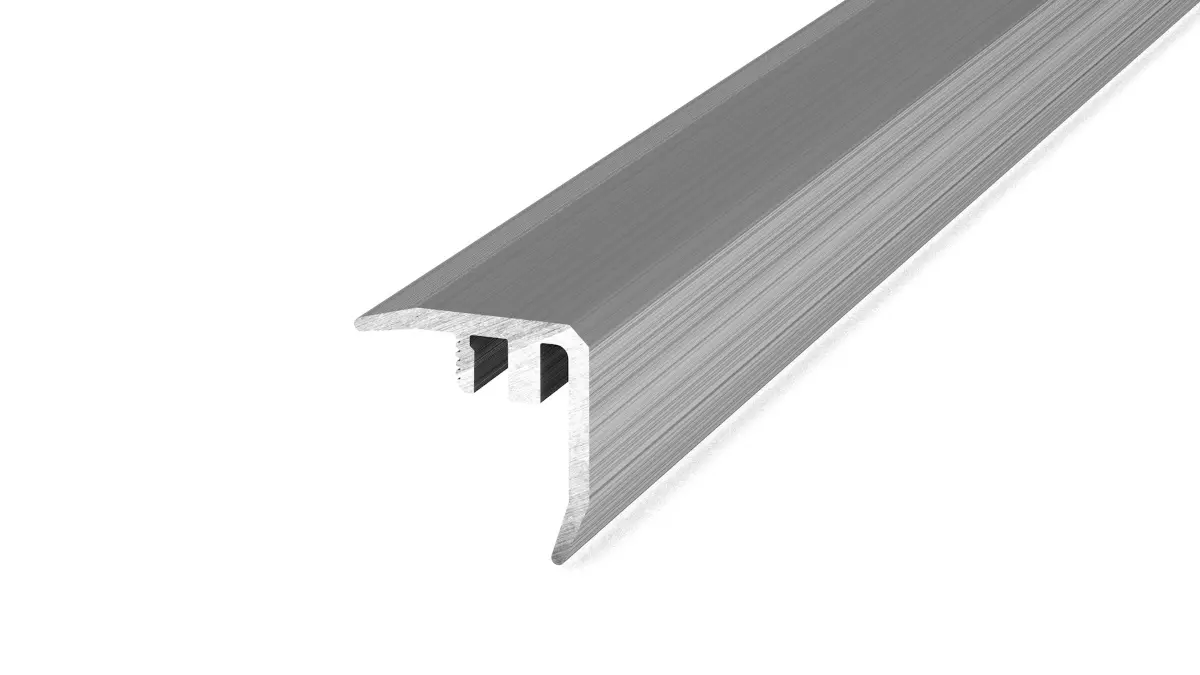 Treppenkante DESIGN-STEP Edelstahl gebürstet - 2,50m