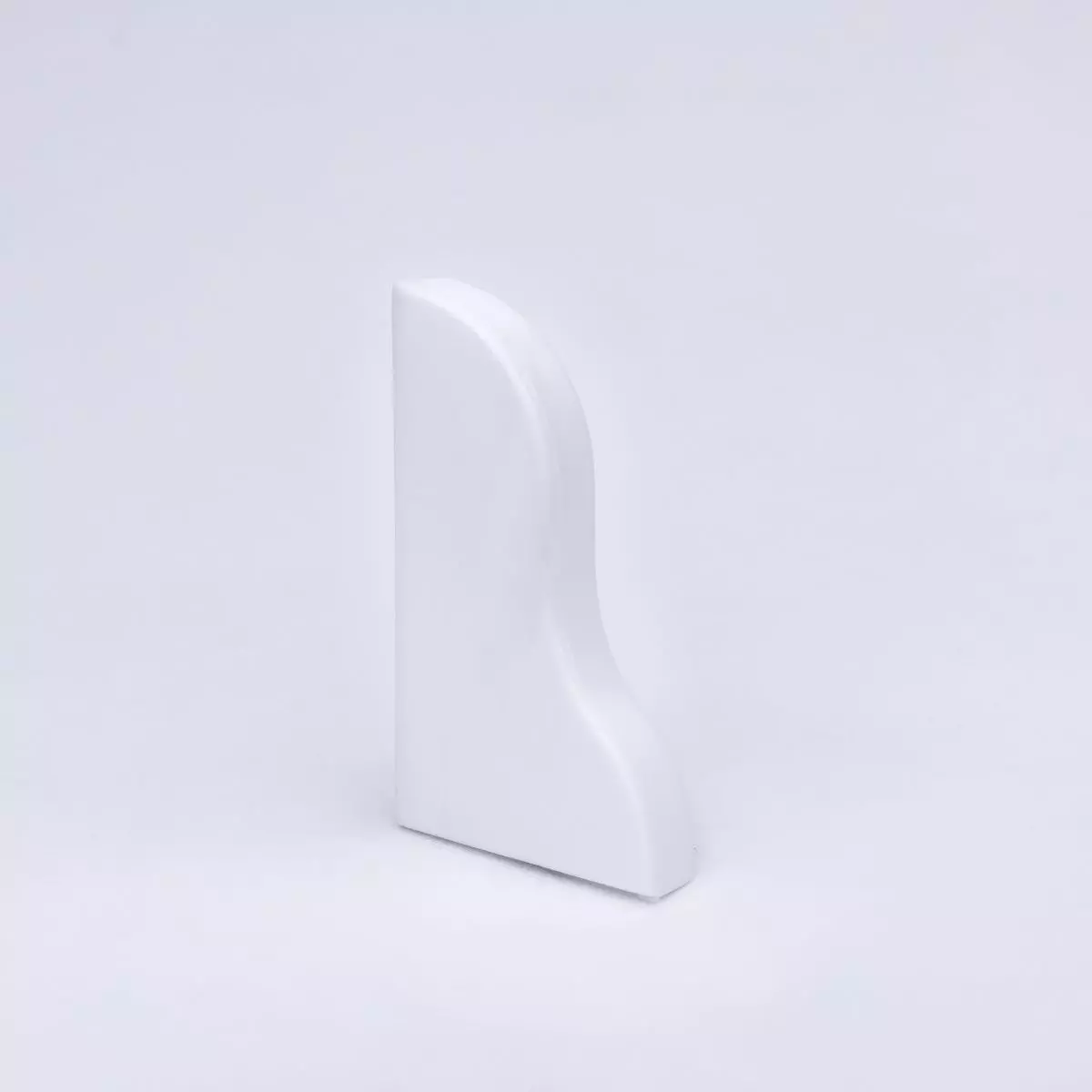 Abschluss links weiß