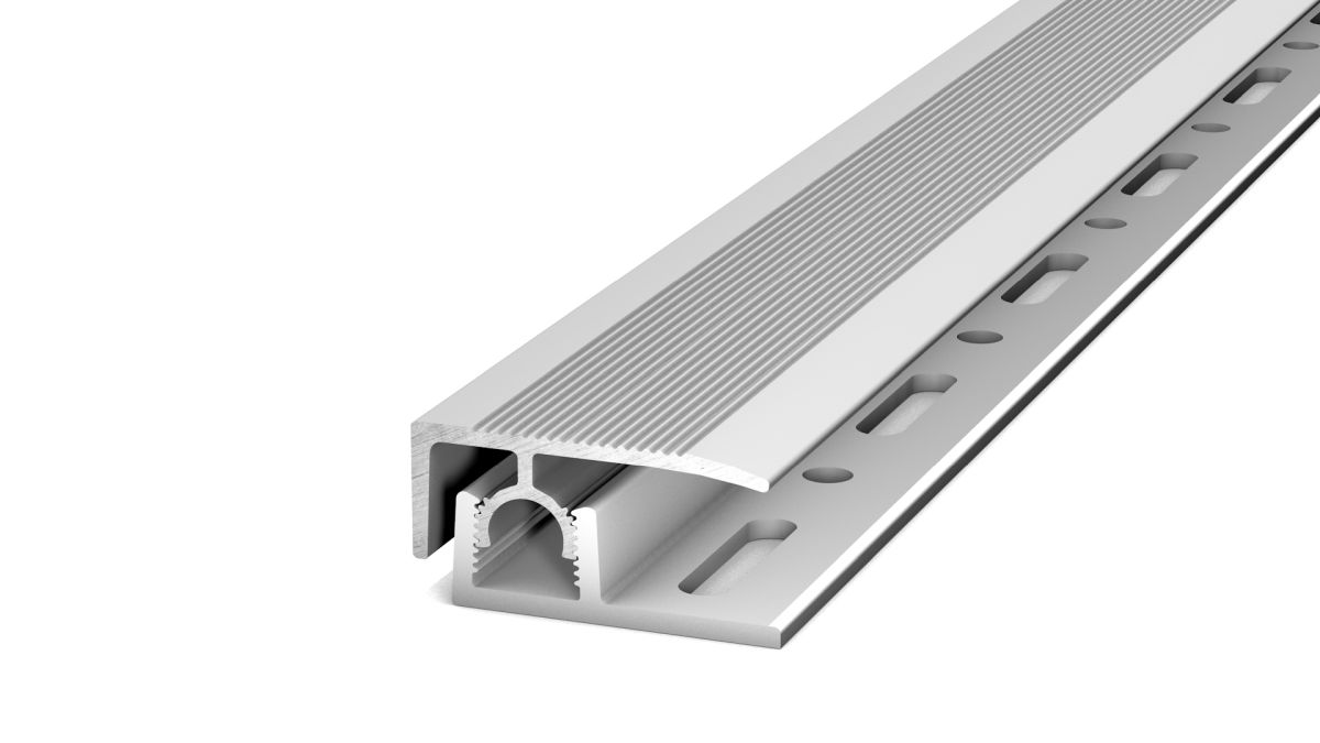 Prinz PROFI-TEC JUNIOR profilo di finitura 26 mm - N. 320 - Argento - 100 cm