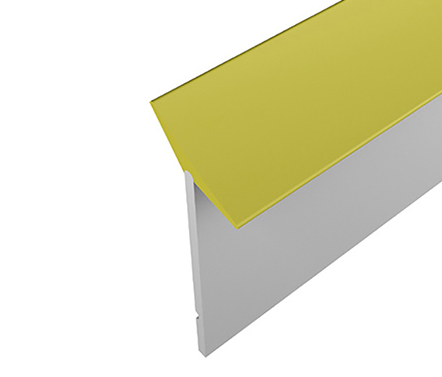 Dichtleiste Nieschenprofil Dichtung für Arbeitsplatte 4,20m verschiedene Farben