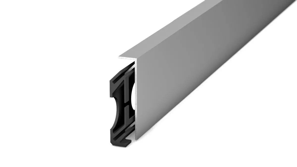 Alu-Sockelleiste CULTUS 45 - Silber