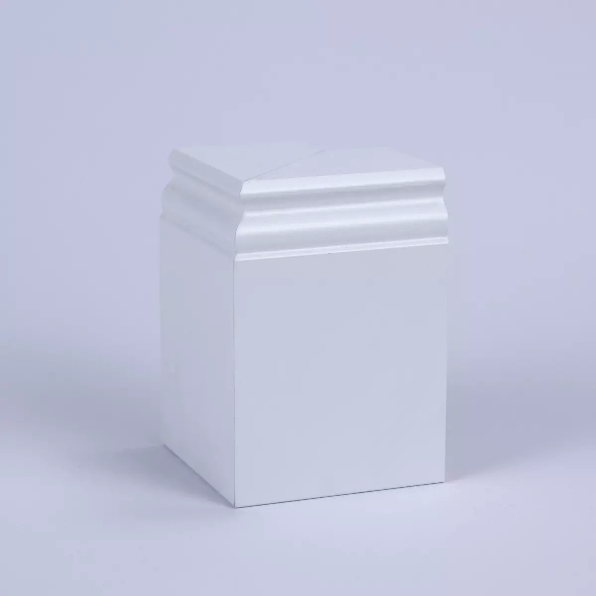 Aussenecke für Heizungsrohrverkleidung Berliner Profil 120 mm Weiß