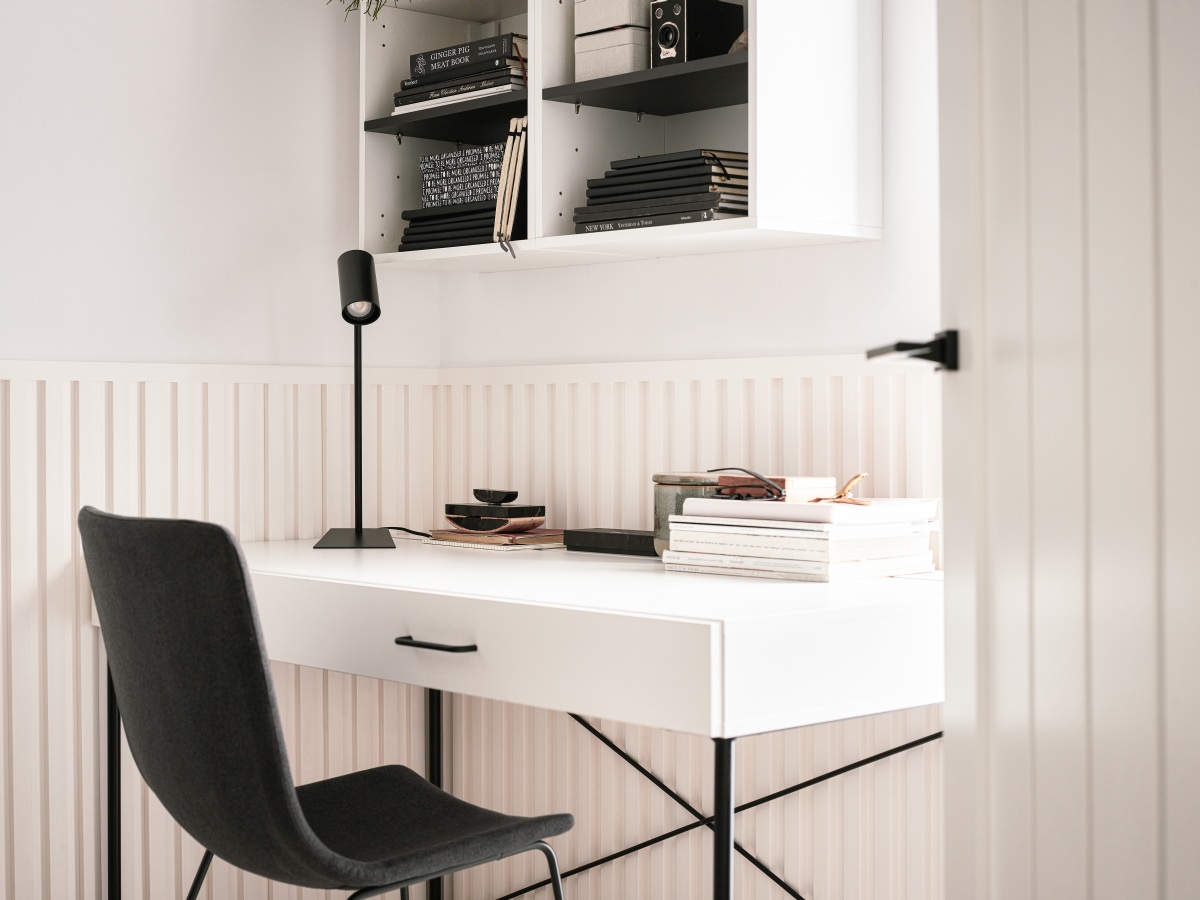 Muster - VOX Linerio L-Line Wandpaneele - Weiß