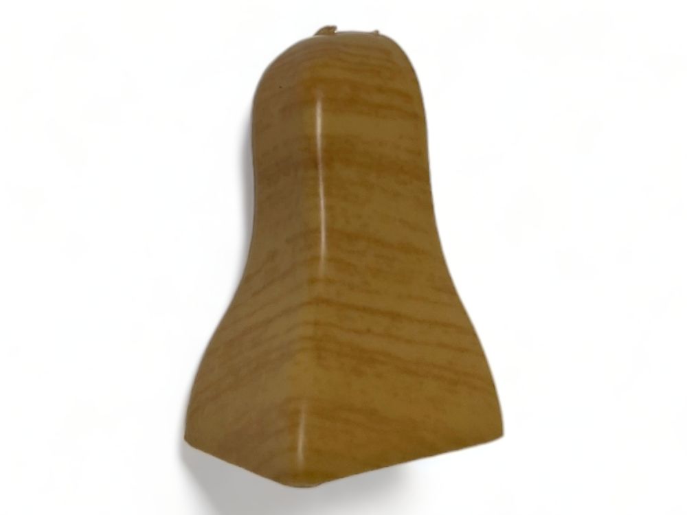 Außenecke für Kunststoff Sockelleiste 21 x 48 x 2.500 Kirsche