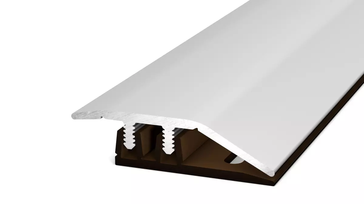 Adaptatioin profile for vinyl floor silver 0,90m