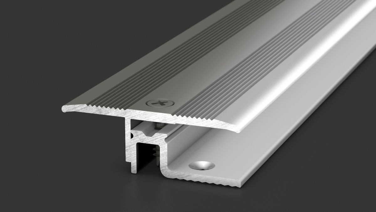 Prinz PS 400 profilo di transizione 39 mm - N. 424 - Acciaio inox lucidato - 100 cm
