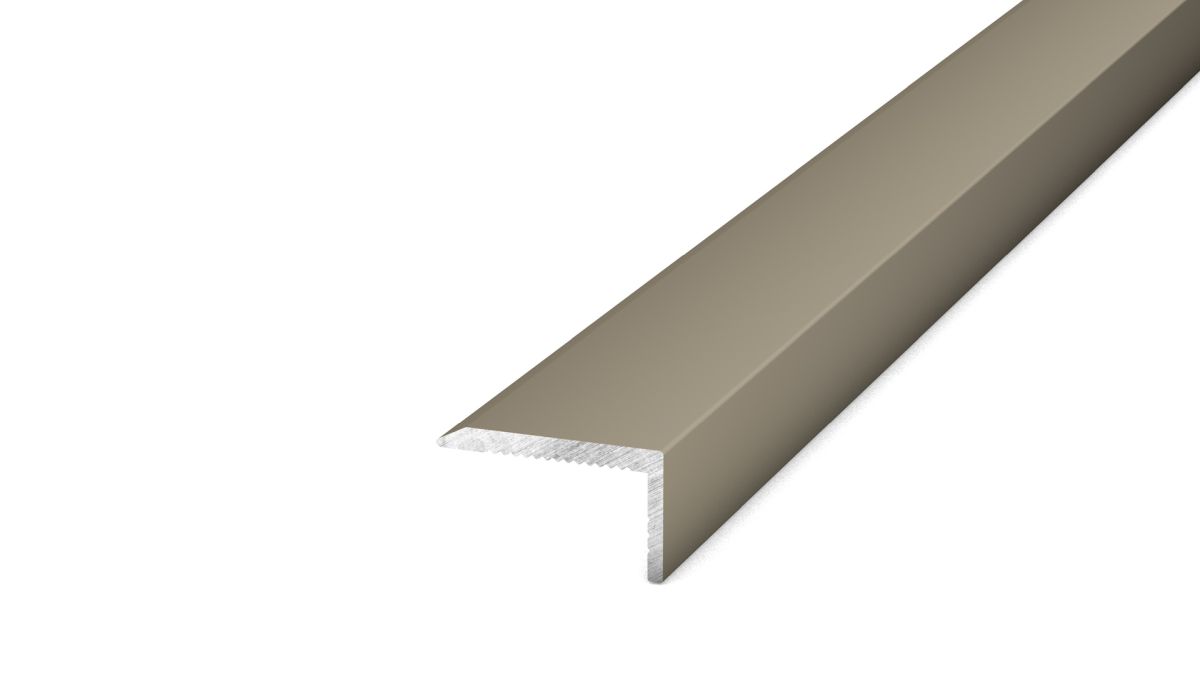 Prinz profilo angolare 15 x 8,5 mm - N. 291 - Acciaio inox opaco - 270 cm
