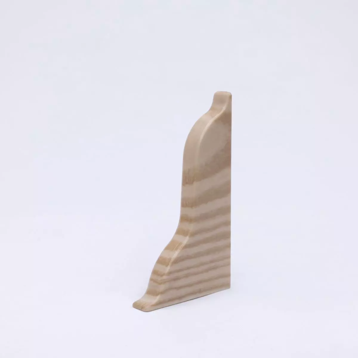 right end cap for duo flexi-profiles 54mm maple