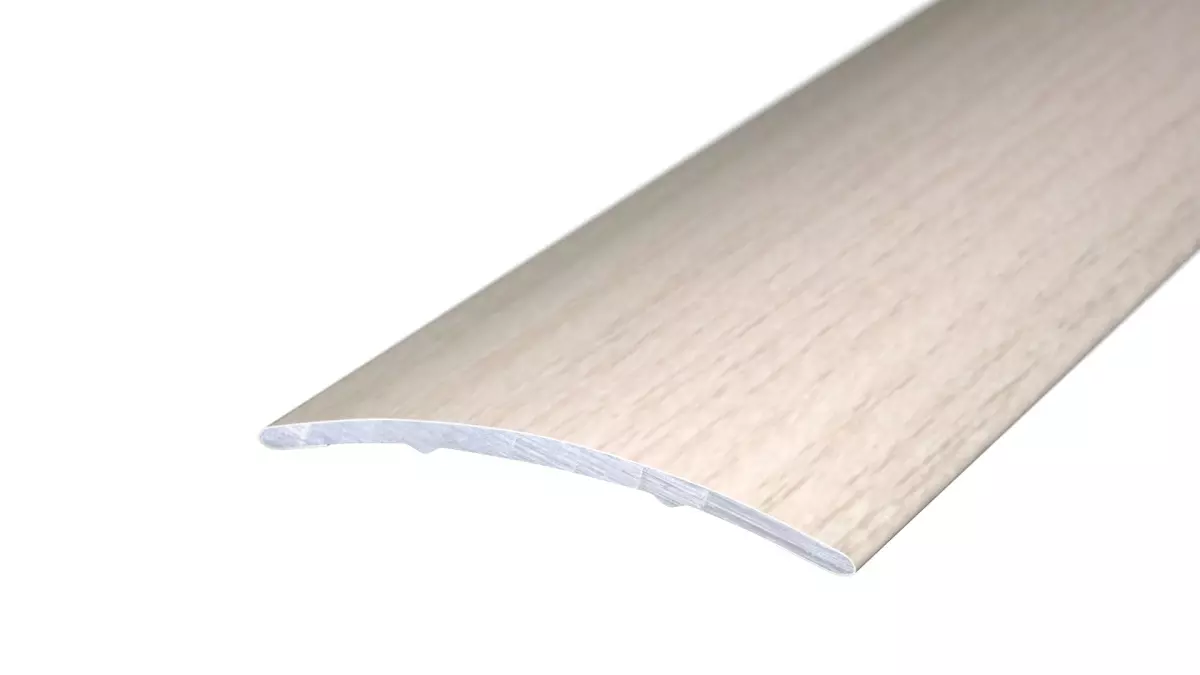 Übergangsprofil 40 mm selbstklebend Eiche hellgrau - 0,90 m