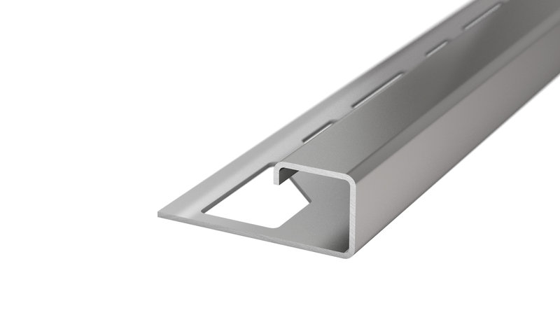 Prinz profilo quadrato 11 mm - N. 760 - Acciaio inox lucido - 300 cm