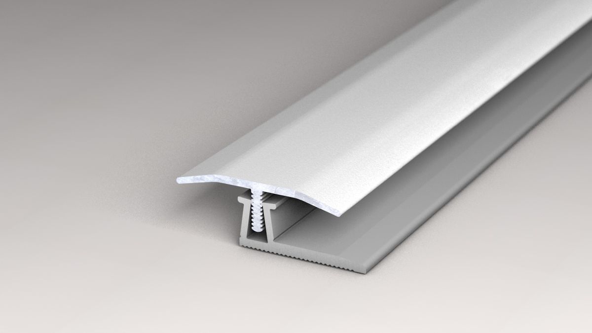Prinz Eco-Clip profilo di transizione 30 mm - N. 440 - Argento - 100 cm