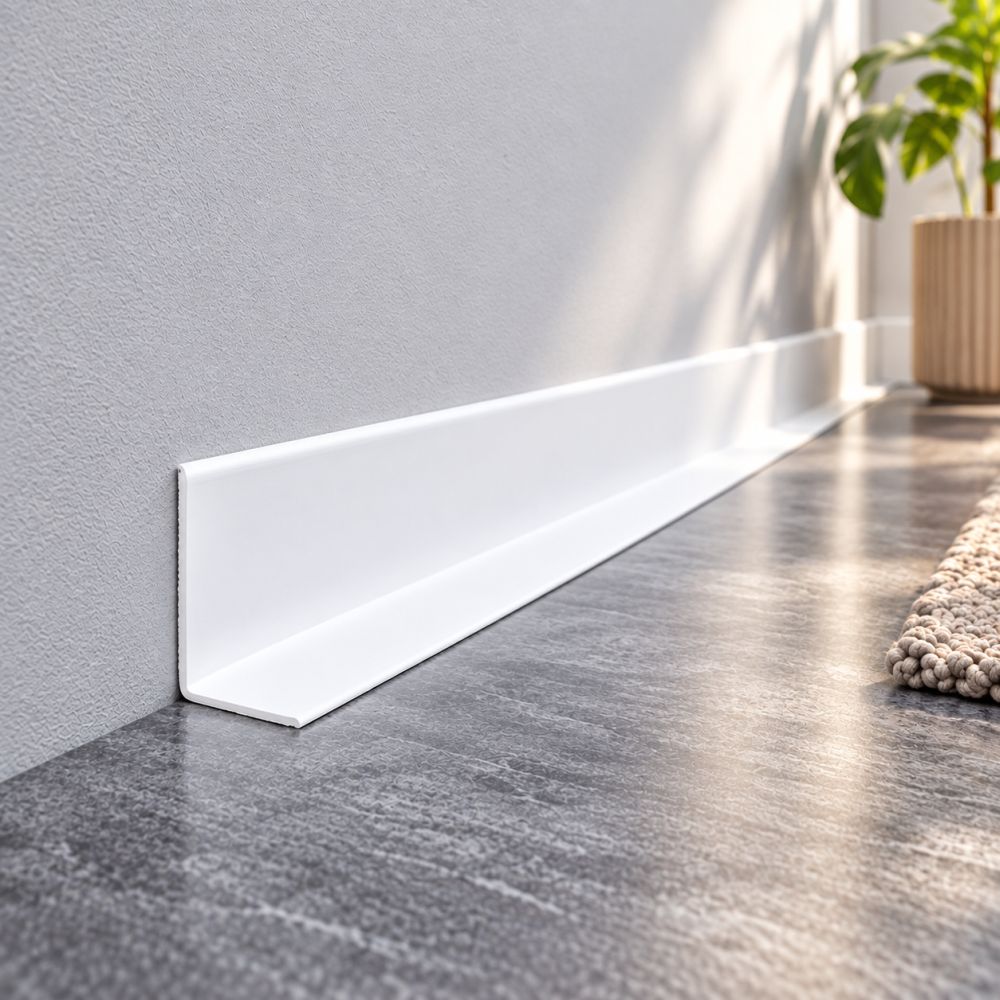 Weichsockelleiste 32 x 23mm -  Weiß