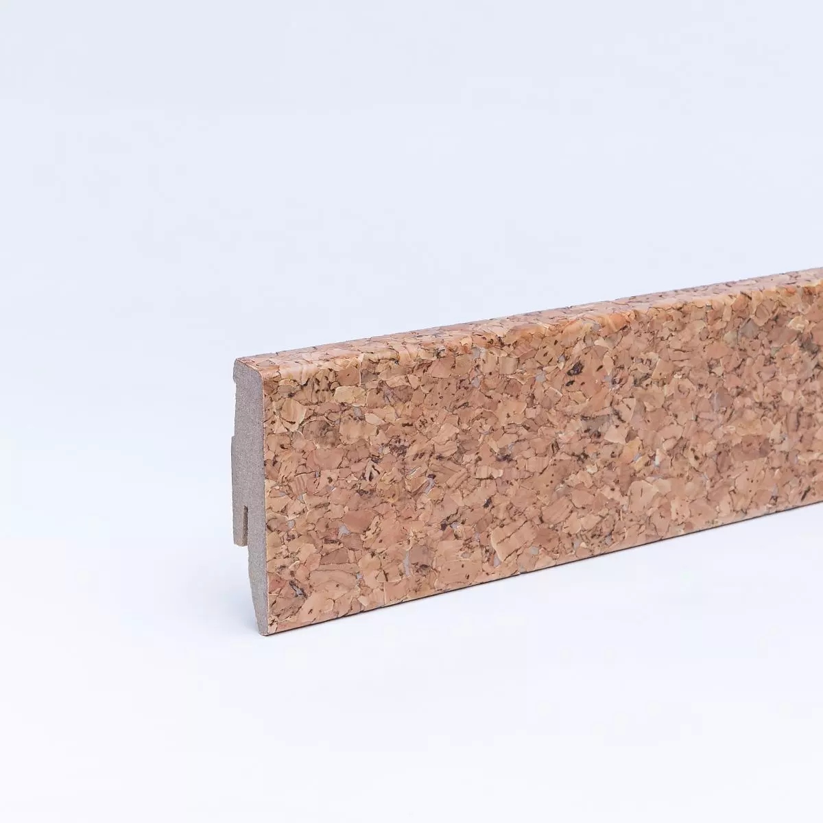 Korkleiste 60 mm grob gelackt