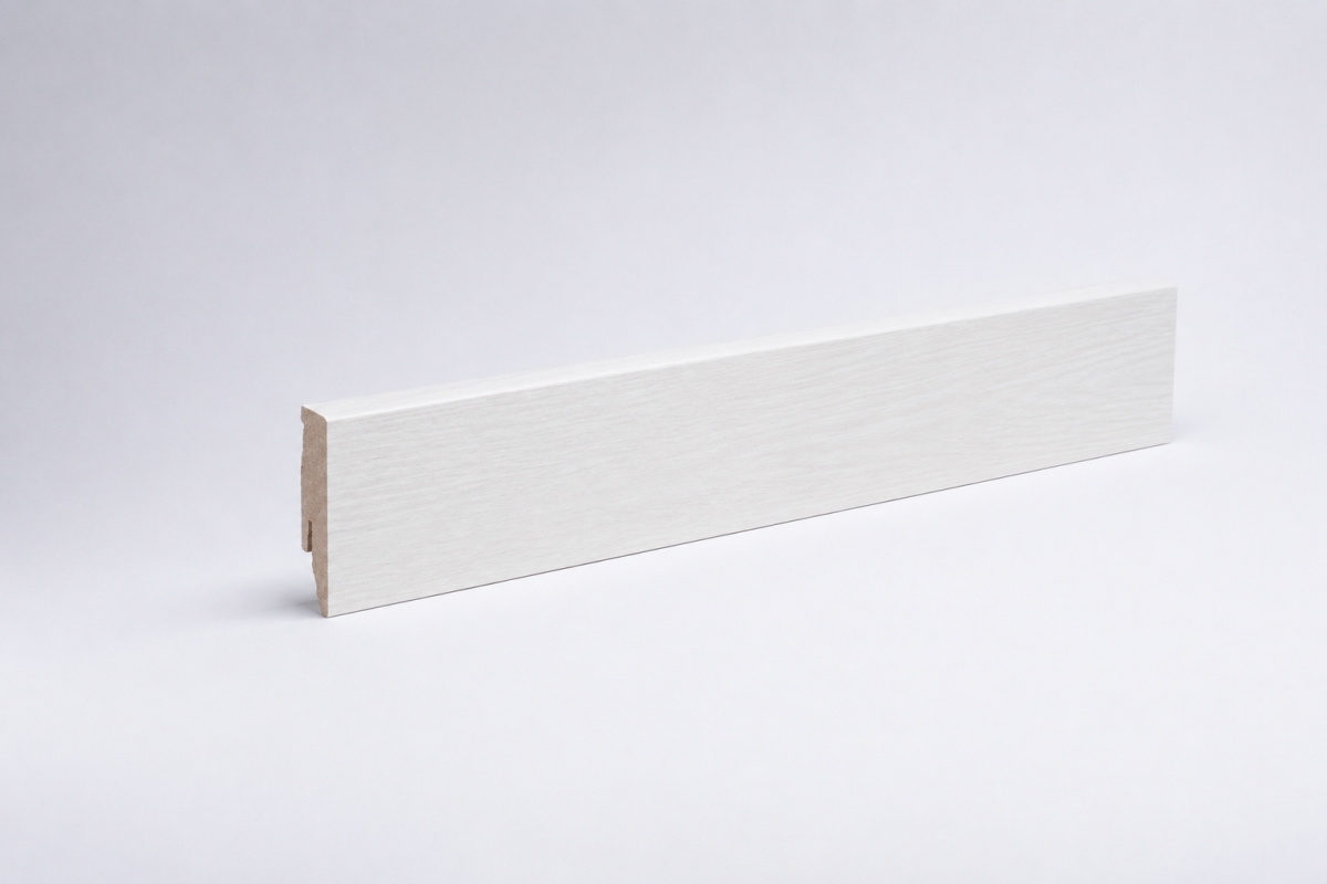 Sockelleiste mit Holzoptik 60 mm Eiche Arktis