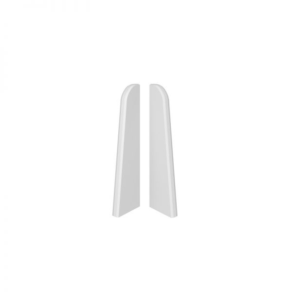 Estremità destra/sinistra per battiscopa Espumo ESP101 in bianco
