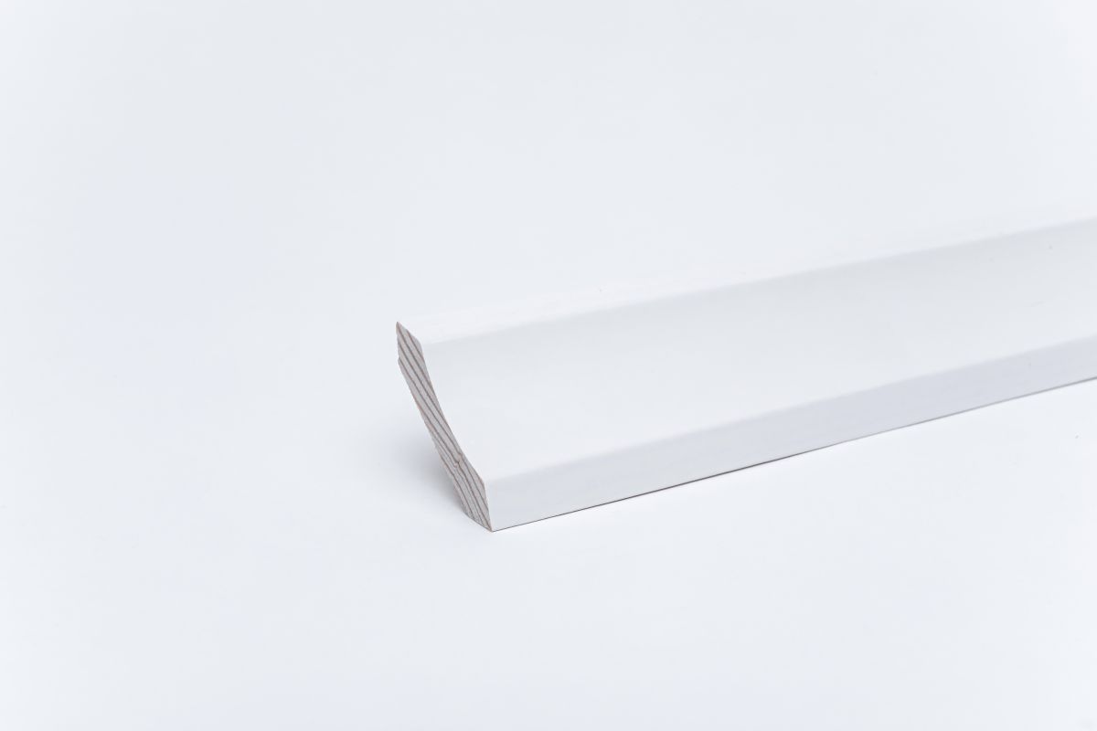 PVC Massiv Platte 980 x 340 x 1 mm Weiß 