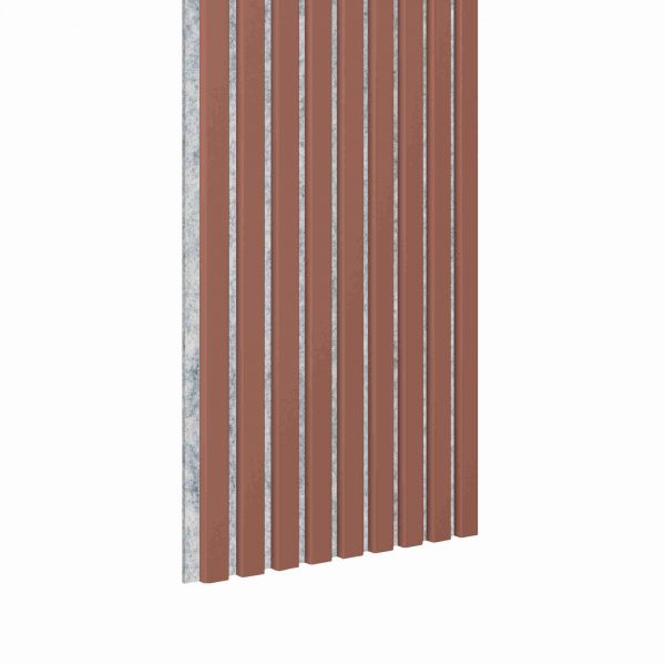 Panel acústico 2600 x 400mm Autumn - Fieltro acústico gris