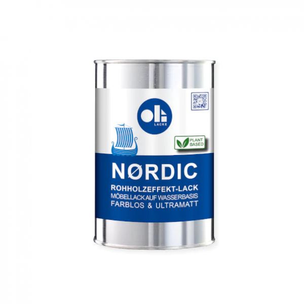 OLI-NATURA Aqua Nordic - pintura efecto madera cruda