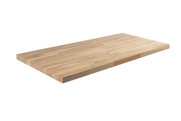 Tablero de madera maciza de roble natural de 40 mm de espesor