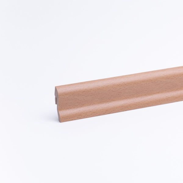 Battiscopa con effetto legno faggio naturale 40 mm
