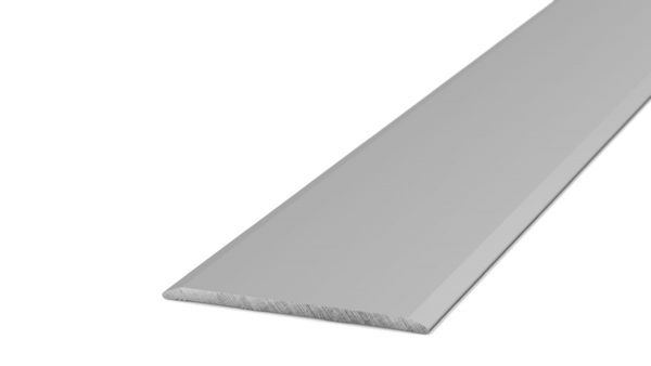 Profilo di transizione 40 mm autoadesivo argento - 1,00 m