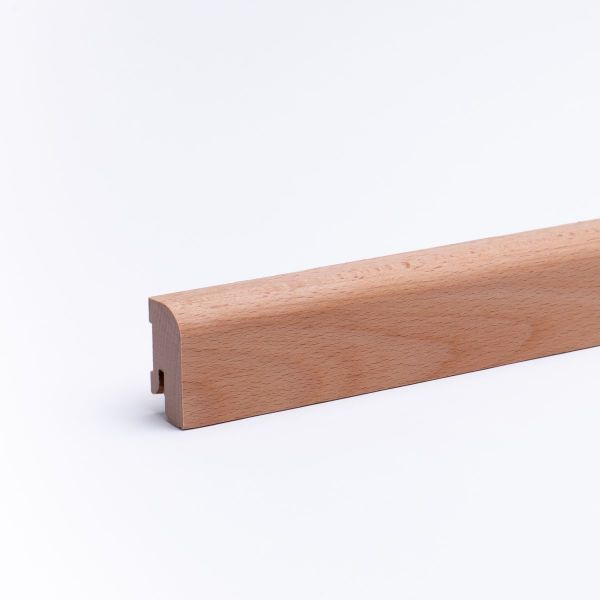 Battiscopa in legno massello faggio oliato 40mm
