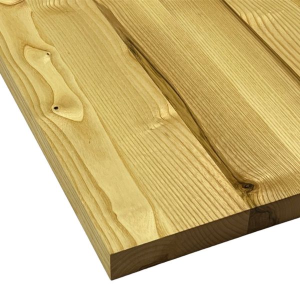 Piano del tavolo in legno massiccio spessore 40 mm Frassino