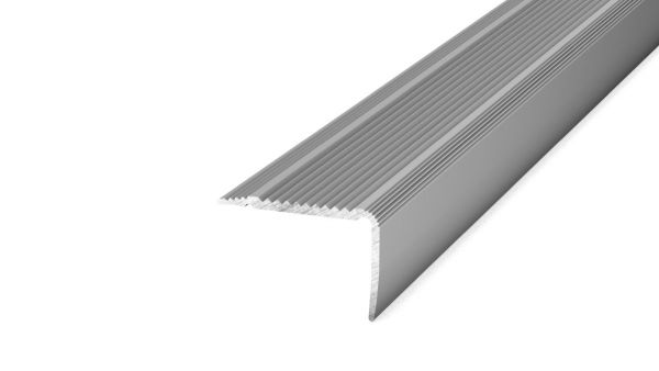 Profilo per bordi di scale 30 x20 mm argento - 2,50 m