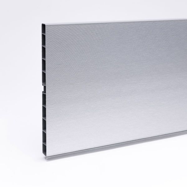 Sockelblende KS150 - Aluminium gebürstet - Länge 300 cm