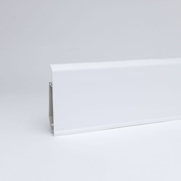 Klemmsockelleiste Smart-Flex 70mm weiß