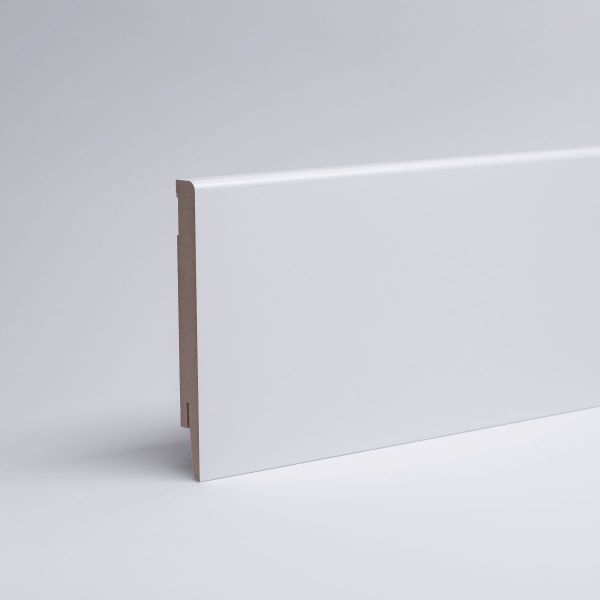 Plinths avec profil classique en MDF 150 mm blanc paintable