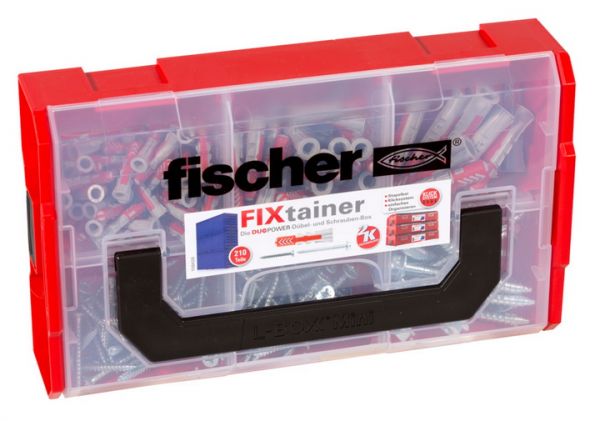 Fischer FixTainer - DuoPower Dübel + Schraube (210 Teile)