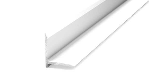Profilo di collegamento a parete n. 298 - 13,1 x 13,1 mm Bianco 2,50 m