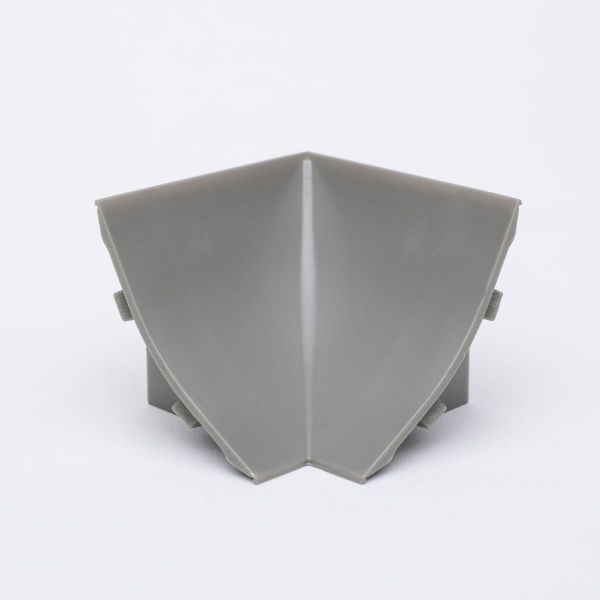 Angle intérieur acier inoxydable - Profil d&#039;extrémité 23x23mm