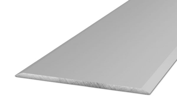 Profilo di transizione 80 mm autoadesivo argento - 2,70 m