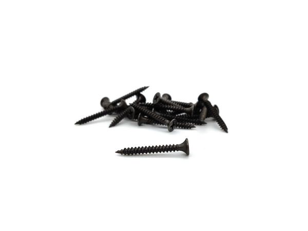 10x tornillos de fijación 3,5x35 - negro