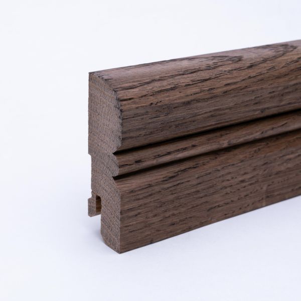 Alt-Reno Profil-Leiste Massivholz 60mm - Eiche rustik geölt