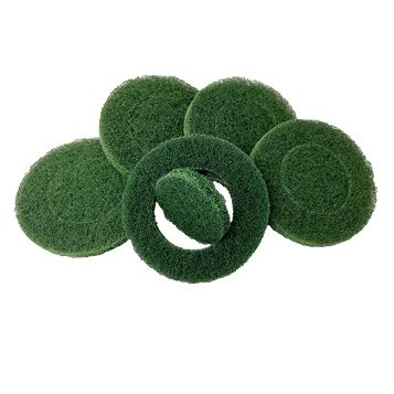 OLI NATURA Super-Pads für Exzenterschleifer 5 Stück - Grün