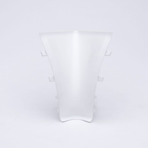 Angle intérieur pour plinthes flex-duo 65 mm blanc