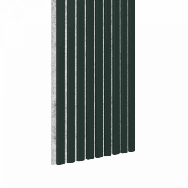 Panel acústico 2600 x 400mm Forest - Fieltro acústico gris