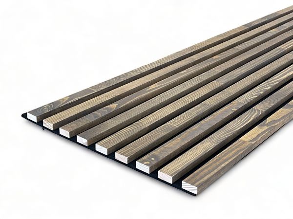 Muster für Massivholz Akustikpaneele Kiefer - Tabacco