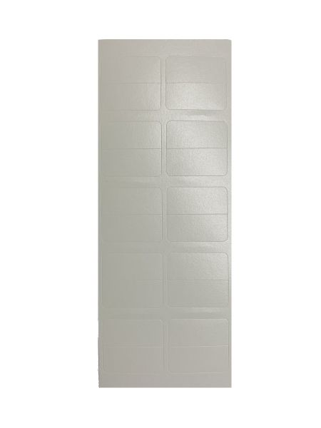 Abschlüsse für Wand-/Paneellamellen 27x12mm Weiß