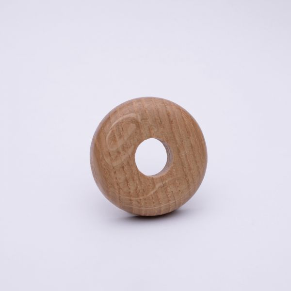 Echtholz-Heizkörperrosette Eiche lackiert 15 mm